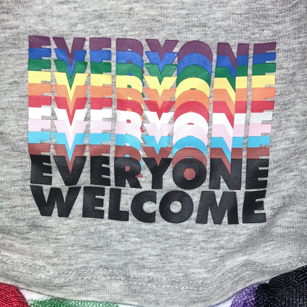 New Rainbow Dog Costume Size M - Picture 3 of 7